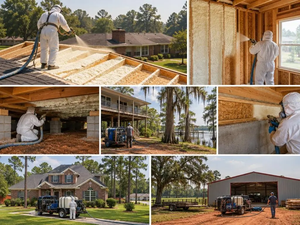 Spray Foam Insulation in Shreveport, LA