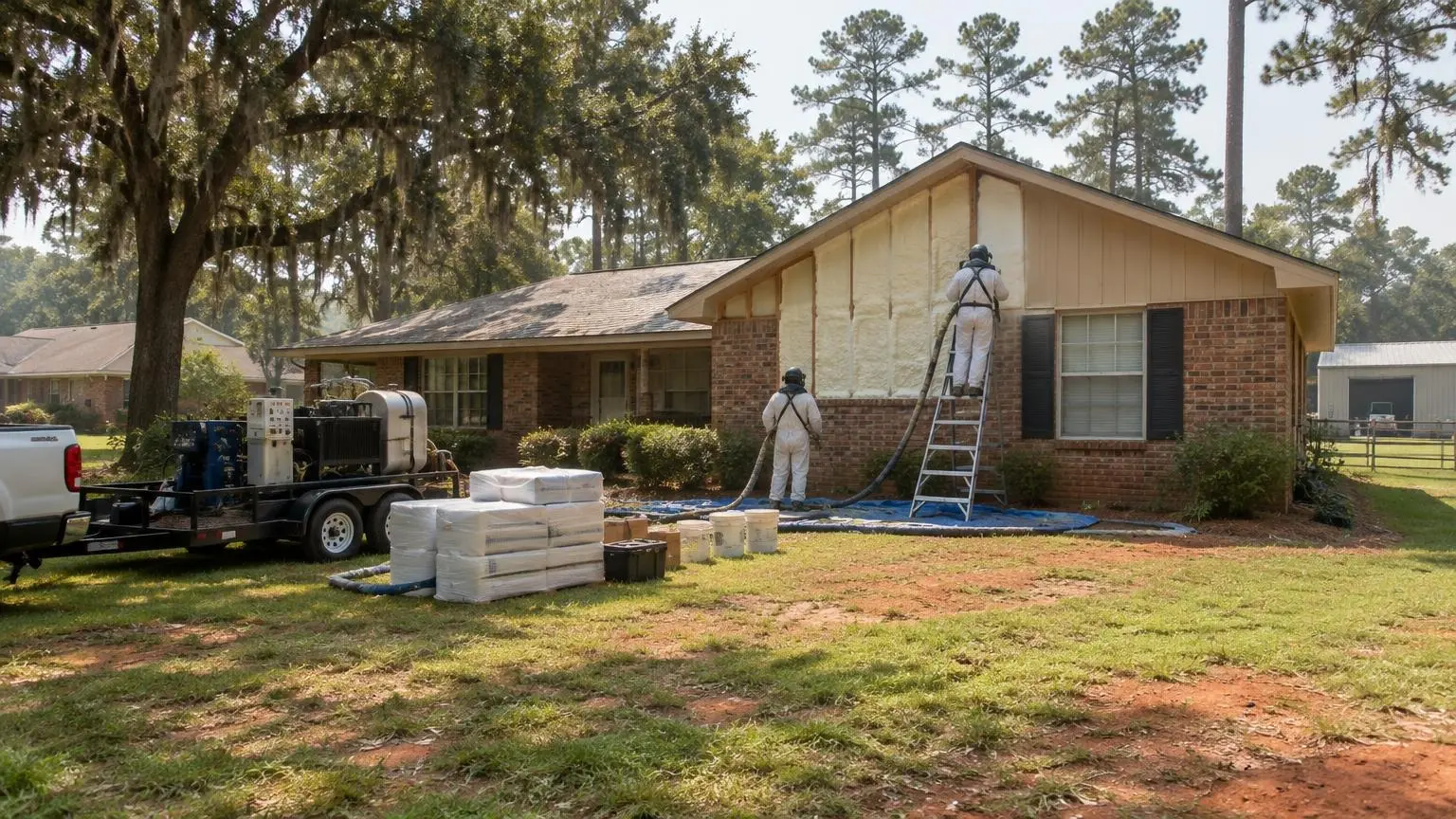 Spray Foam Insulation in Shreveport, LA